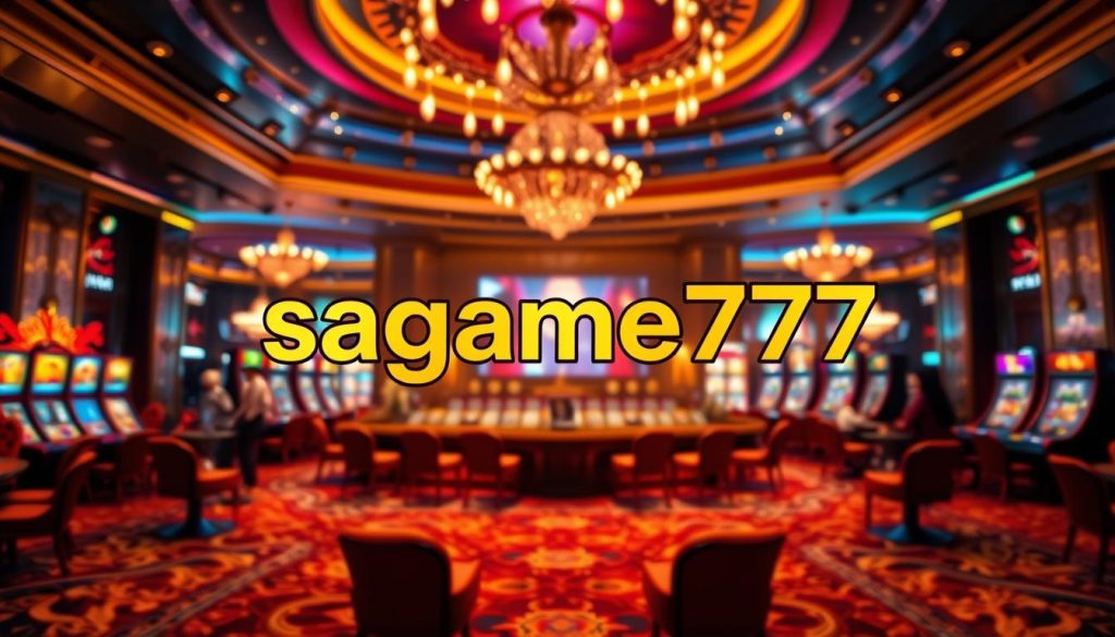 แพลตฟอร์มคาสิโน sagame777
